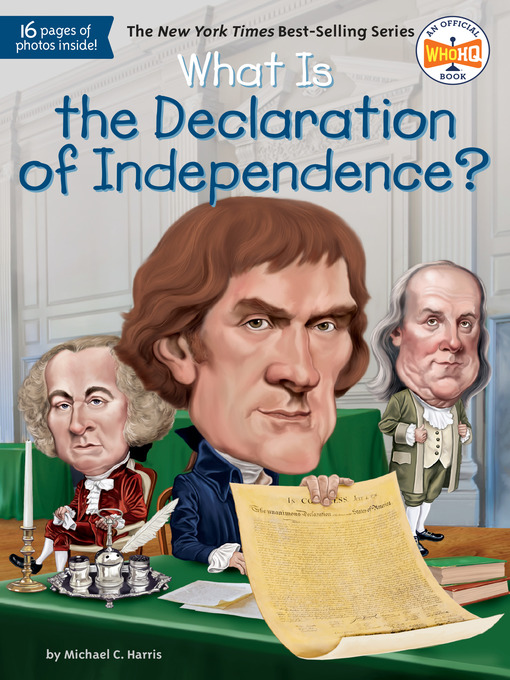 Cover image for What Is the Declaration of Independence?